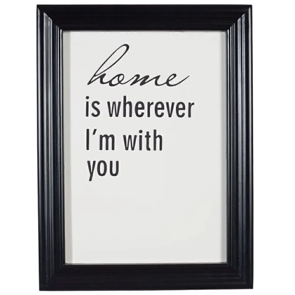 NEW! Farmhouse Script HOME Framed Print